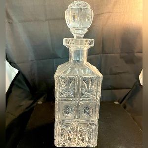 Vintage Cut glass Decanter